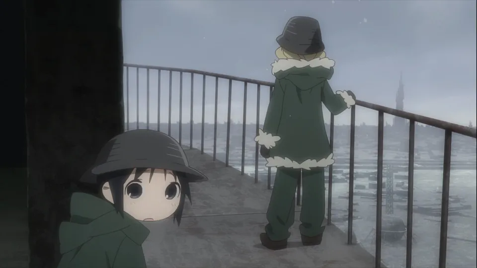 少女終末旅行 第8話 「記憶」「螺旋」「月光」